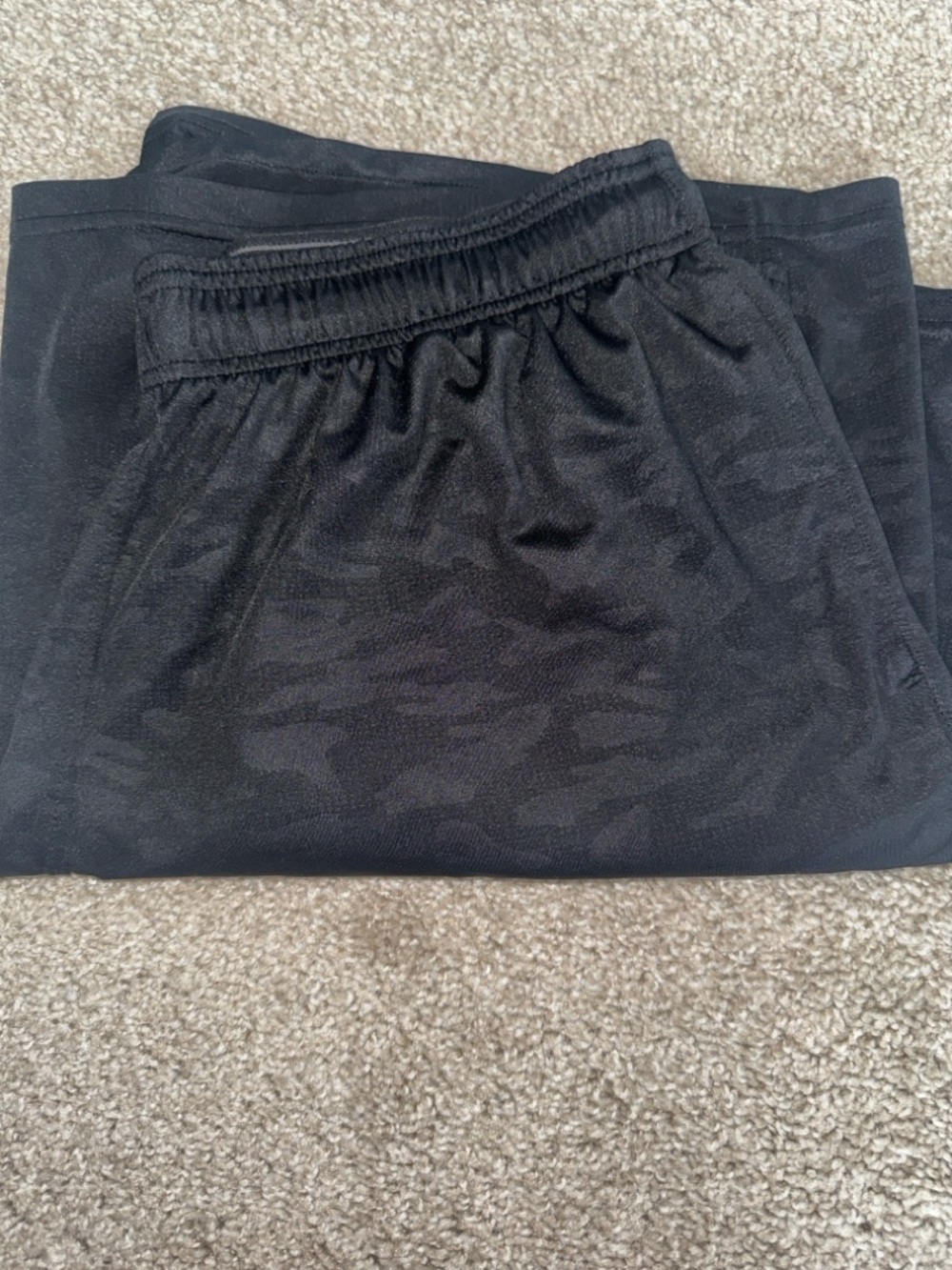 90 Degree By Reflex Mens Black Camo Jogger Sweatpants